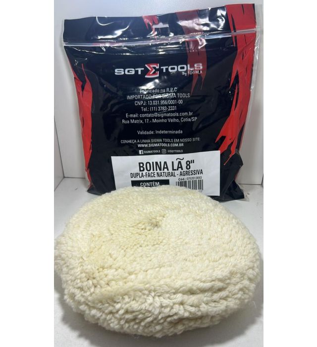 SGT - SIGMA - BOINA LA 8 DUPLAFACE NATURAL AGRESSIVA