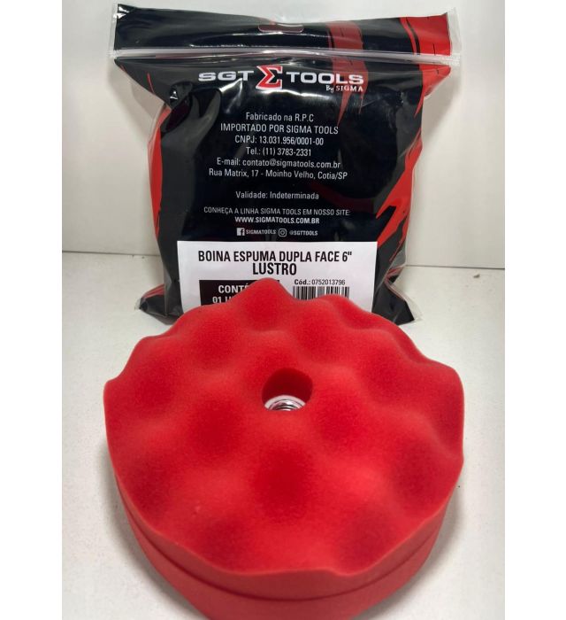 SGT - SIGMA - BOINA ESPUMA DUPLA FACE 6 LUSTRO